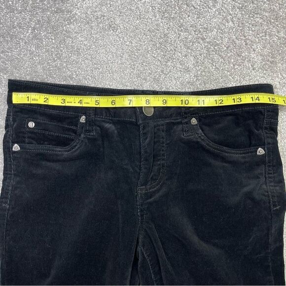 Kut From The Kloth Pants Women's 6 Black Skinny Micro Corduroy Mid-Rise Stretch - Picture 9 of 14